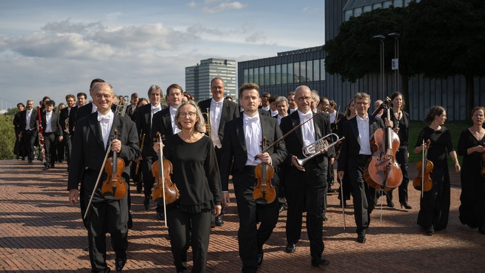 Musiker:innen des WDR Sinfonieorchesters