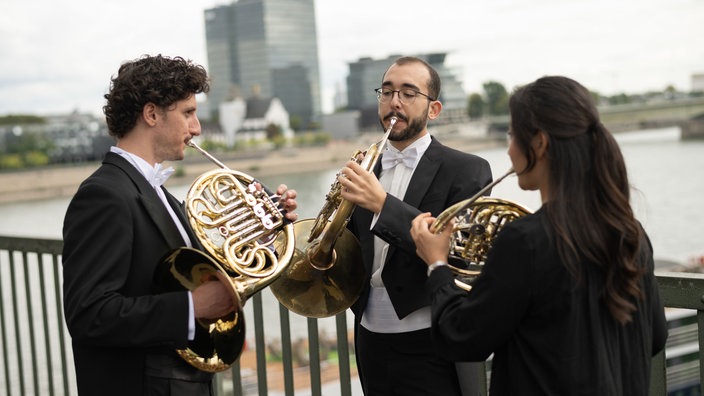 Musiker:innen des WDR Sinfonieorchesters