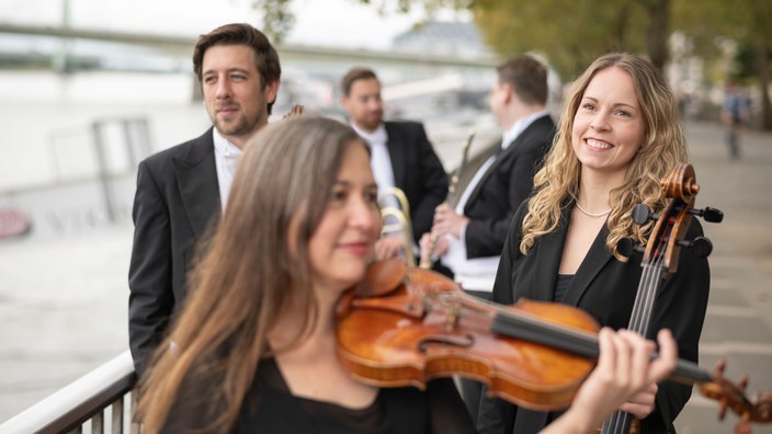 Musiker:innen des WDR Sinfonieorchesters