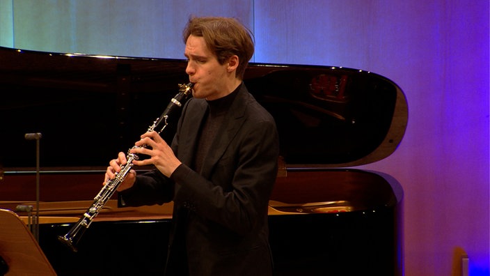 Lewin Kniesel spielt Fagott