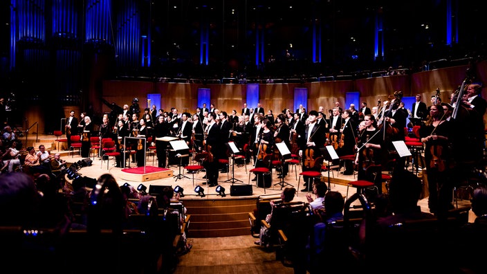 Musiker:innen des WDR Sinfonieorchesters