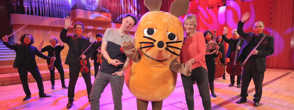 Die Maus, André Gatzke, Nina Heuser und das WDR Funkhausorchester
