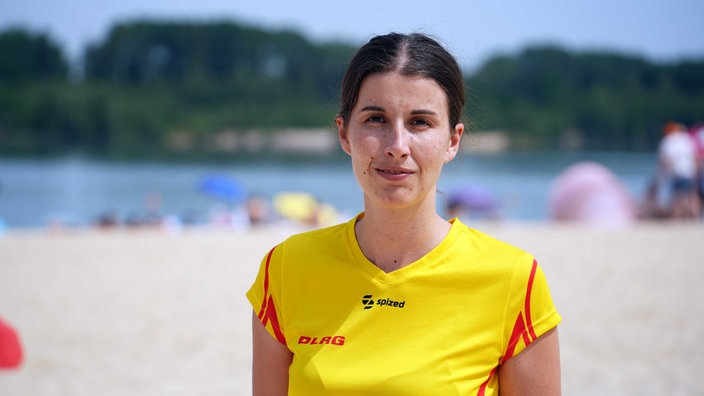 Rettungsschwimmerin Pia Pennekamp