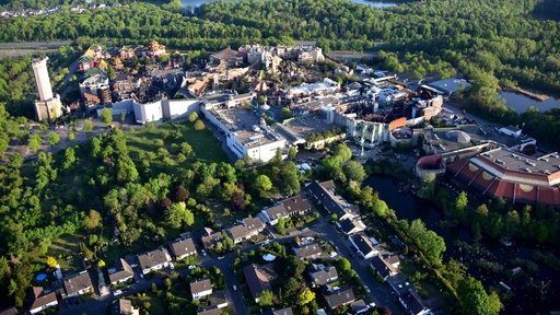 Das Phantasialand von oben