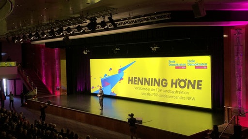 FDP-Landeschef Henning Höne auf dem Neujahrsempfang 2026