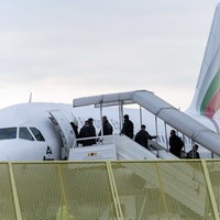 Geflüchtete werden abgeschoben 