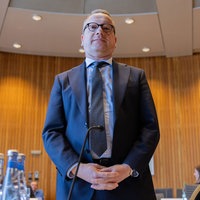 NRW Justizminister Benjamin Limbach (Grüne) beim PUA OVG