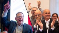 Die Wahlsieger in Köln und Dortmund, Burmester und Kalouti am Abend der Stichwahl