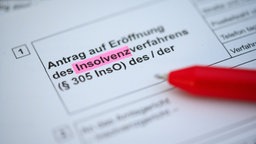 Insolvenzverfahren Antrag