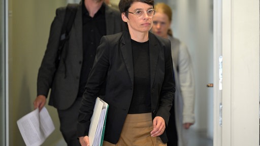 NRW-Flucht- und Integrationsministerin Josefine Paul (Grüne)