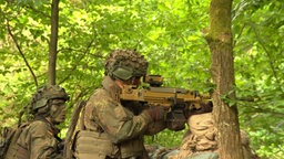 Bundeswehrübung in Augustdorf