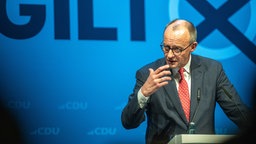 Friedrich Merz beim politischen Aschermittwoch in Trier