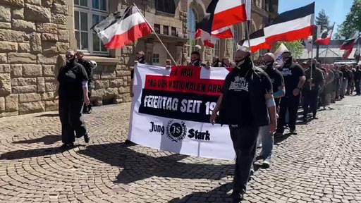 Rechtsextremistische Demo