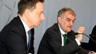 Herbert Reul (rechts) neben Jürgen Kayser (links) 