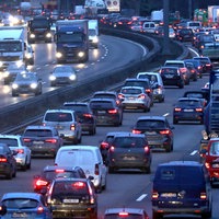Stau Autobahn