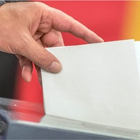 Wahlurne Bundestagswahl