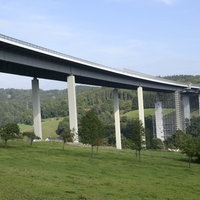 Zu sehen ist die Wiehltalbrücke