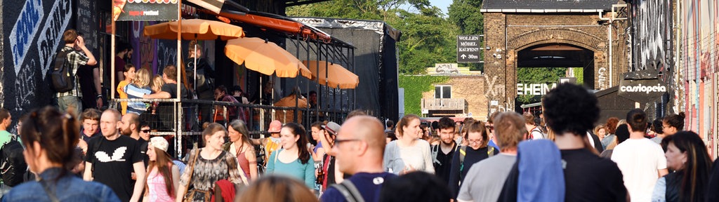 RAW-Gelände: Partykiez in Friedrichshain