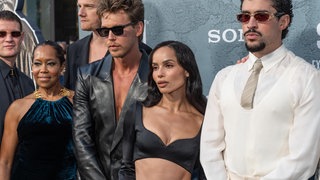 Regina King Austin Butler, Zoe Kravitz und Bad Bunny bei der filmpremiere von "Caught Stealing" in New york am 26.8.2025