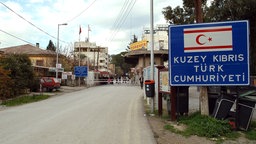 Grenzübergang Nordzypern in Nikosia