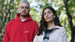 Rapper Yassin und Miriam Davoudvandi