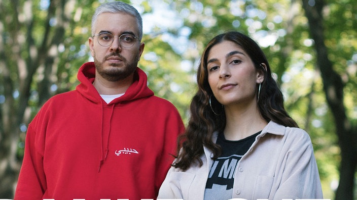 Rapper Yassin und Miriam Davoudvandi