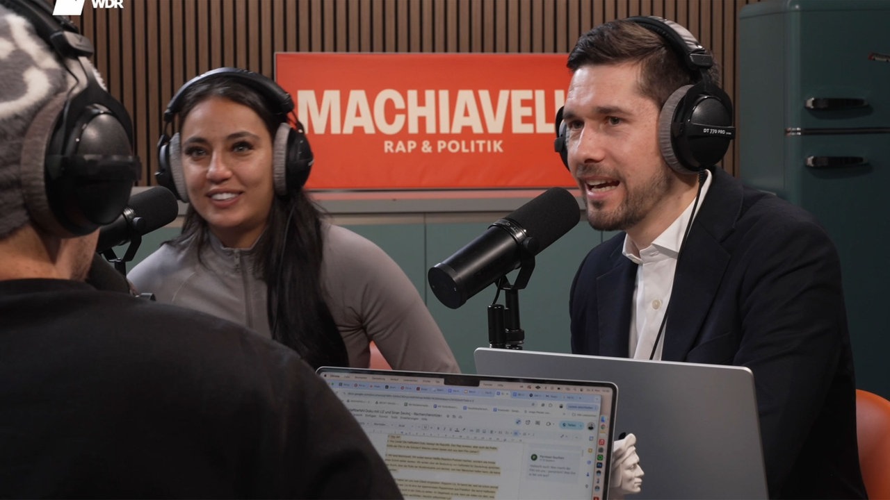 Machiavelli: Haftbefehl - LIZ und Vasili Golod  im Studio