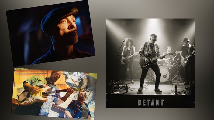Novosti sa muzičke scene Bosne i Hercegovine, kolaž; Zoster, Detant, Momir Nikić