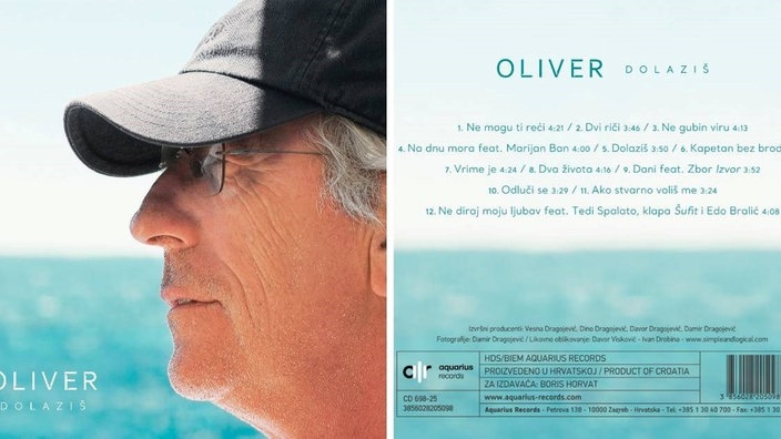 Omot albuma "Dolaziš" Olivera Dragojevića