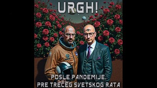 Omot albuma "Posle pandemije, pre Trećeg svetskog rata" grupe URGH!