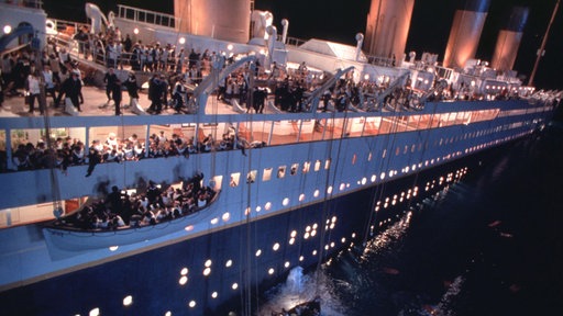 Filmstil Untergang der Titanic