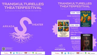 Plakat Transkulturelles Theaterfestival Arkadas Theater