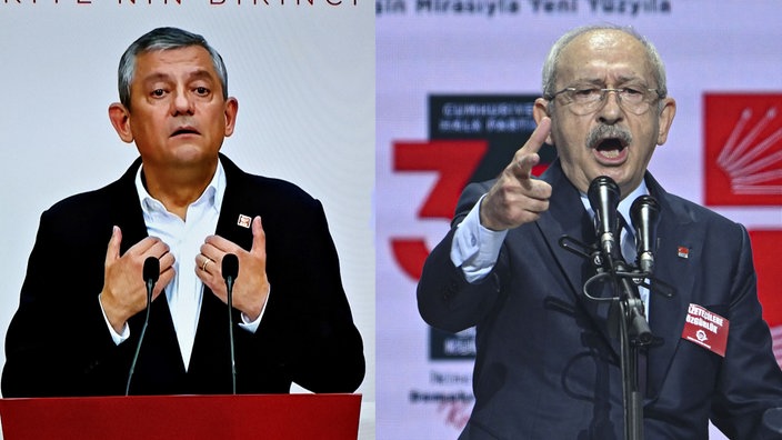 Özgür Özel ve Kemal Kılıçdaroğlu