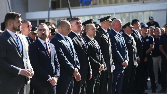 Predsjednik Hrvatske Zoran Milanović izostao je s glavnog dijela obilježavanja na stadionu NK Dinara