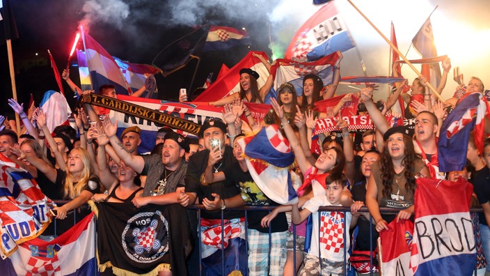 Publika na Thompsonovom koncertu