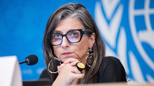 Francesca Albanese, Sonderberichterstatterin für die Menschenrechtslage in den Palästinensergebieten