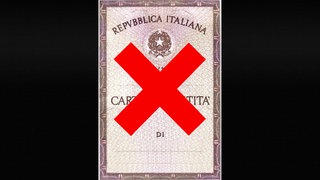 Carta di identità cartacea
