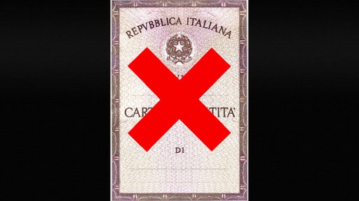 Carta di identità cartacea