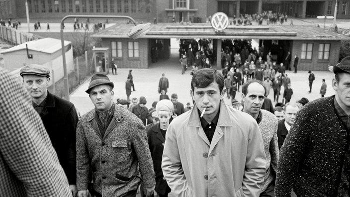 Italienische Gastarbeiter in Wolfsburg