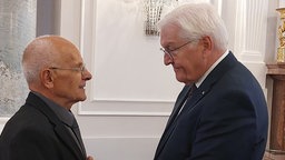 Lorenzo Annese und Frank Walter Steinmeier