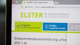 Elster, das online-Portal vom Finanzamt