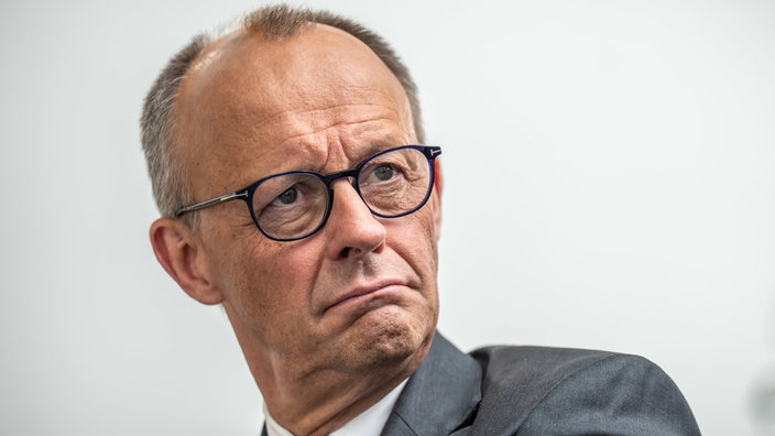 Der Bundeskanzler Friedrich Merz (CDU)