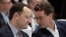 Jens Spahn und Hendrik Wüst