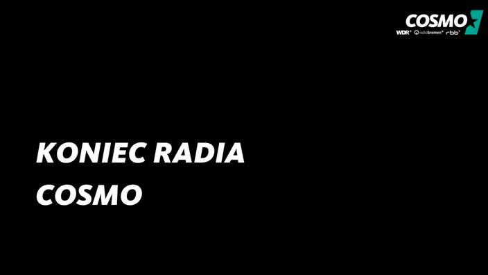 koniec radia COSMO