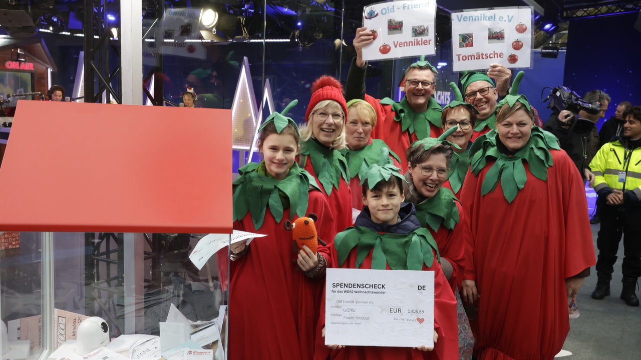 WDR 2 Weihnachtswunder in Essen (13.12.2025) - "Vennikler Tomätsche"