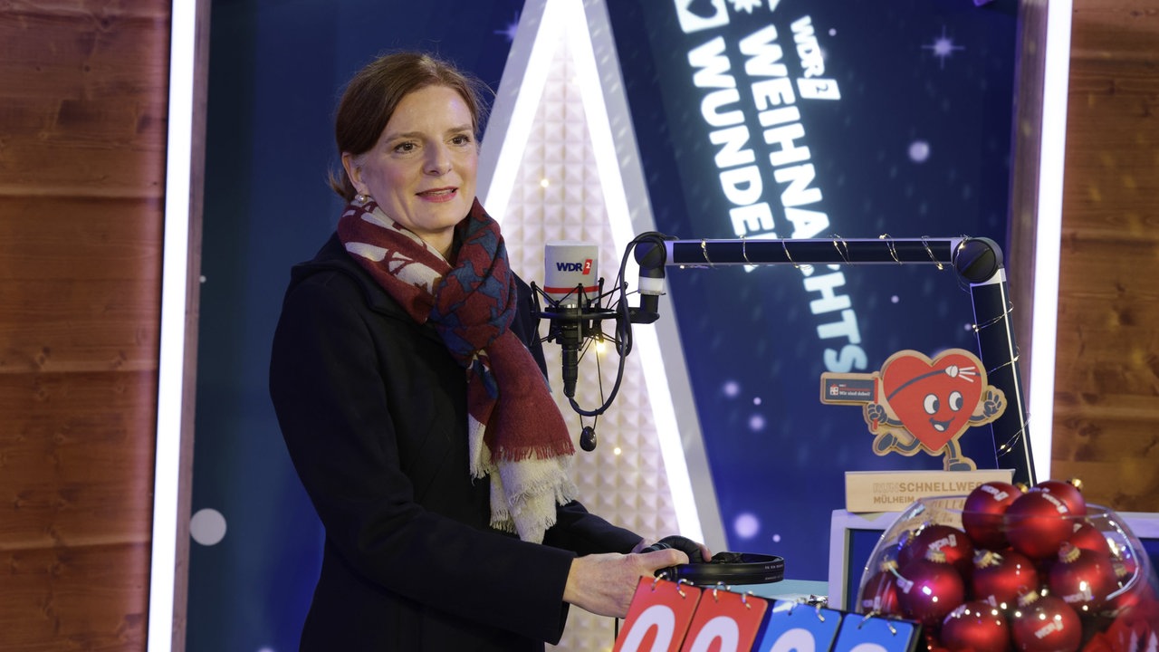 WDR 2 Weihnachtswunder in Essen (13.12.2025) - Dr. Katrin Vernau, Intendantin WDR