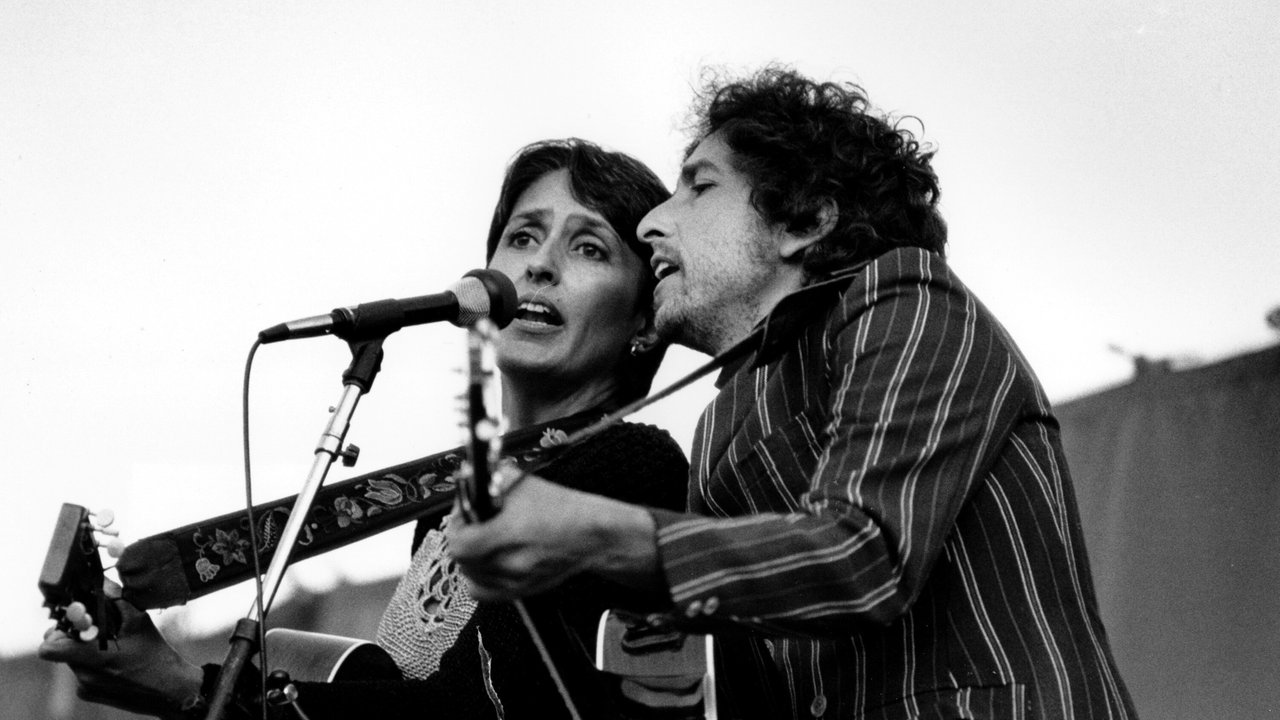 Joan Baez und Bob Dylon treten in Pasadena für nukleare Abrüstung auf (Archivbild vom 06.06.1982)