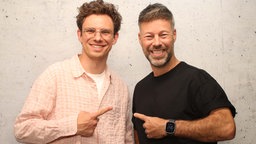 Kamrad mit WDR 2 Moderator Johannes Simon