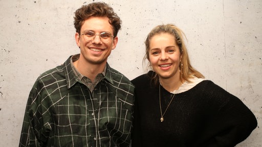 Kamrad und WDR 2 Moderatorin Michelle Fausten