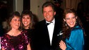 (v.r.) William Shatner mit seinen Töchtern Liz, Melanie und Leslie